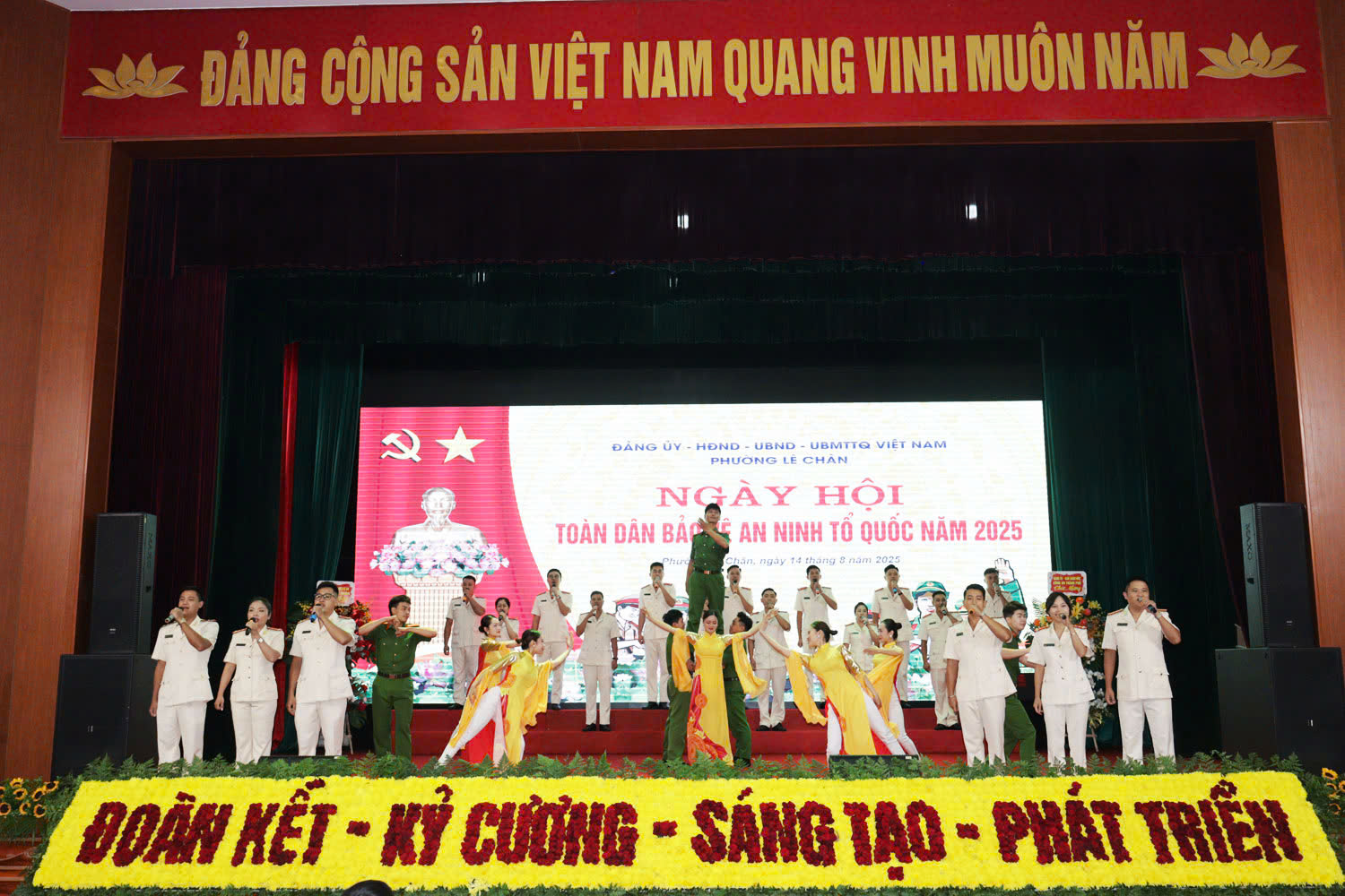 Phường Lê Chân tổ chức Ngày hội toàn dân bảo vệ an ninh Tổ quốc năm 2025